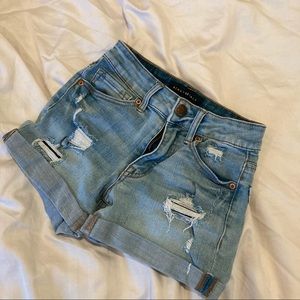 Aeropostal High Waisted Jean shorts